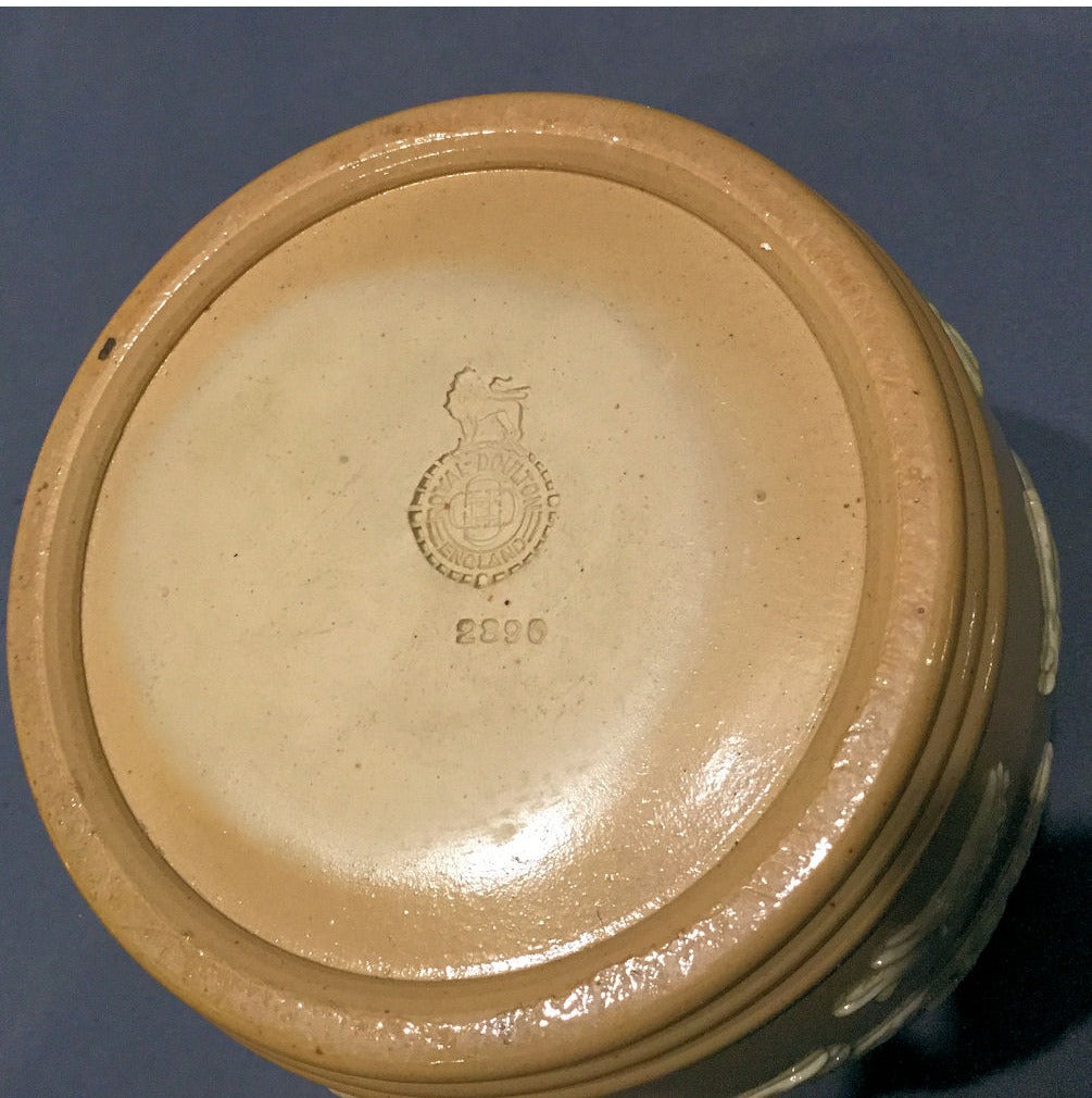 Doulton Saltglazed Tobacco Jar — view 5