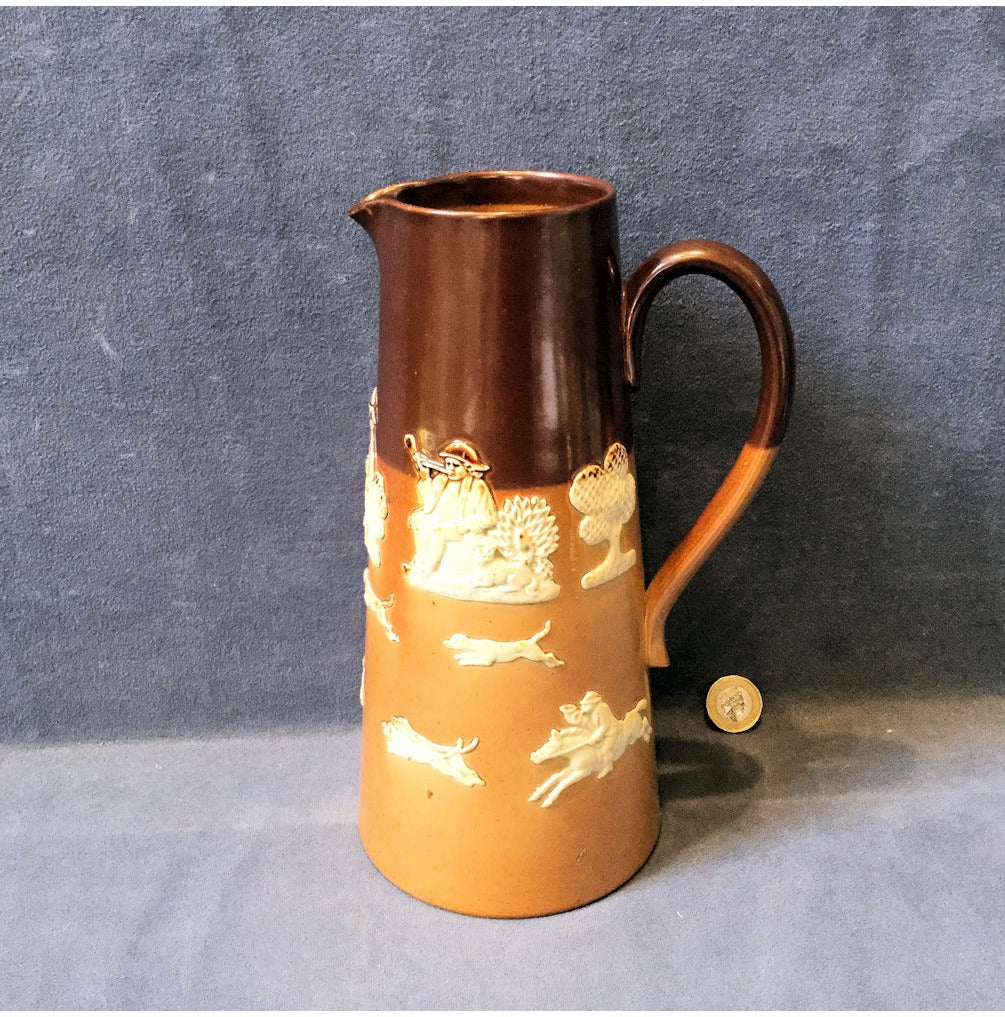 Doulton Saltglazed Water Jug — view 2
