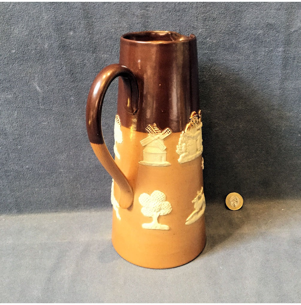 Doulton Saltglazed Water Jug — view 3