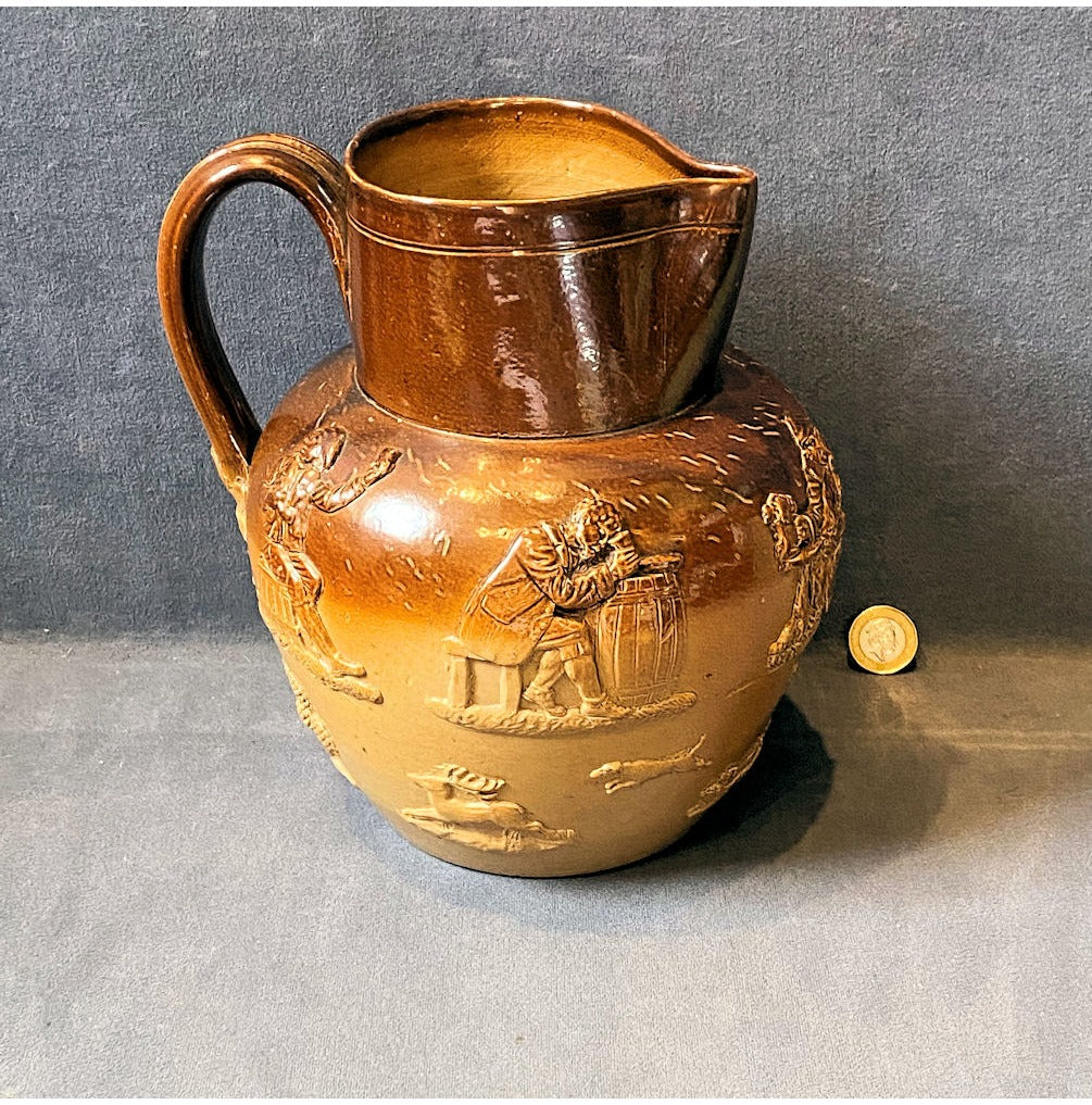 Doulton Stoneware Ale Jug — view 3