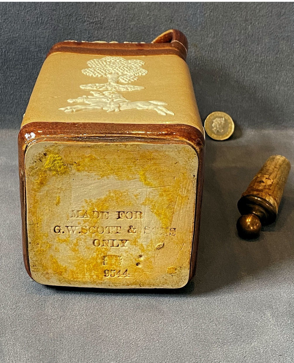 Doulton Whisky Flask — view 5