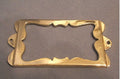 Drawer Label Frames, 5 available — Brass, late 19th century