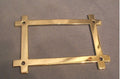 Drawer Label Frames, 9 available — Brass, late 19th century
