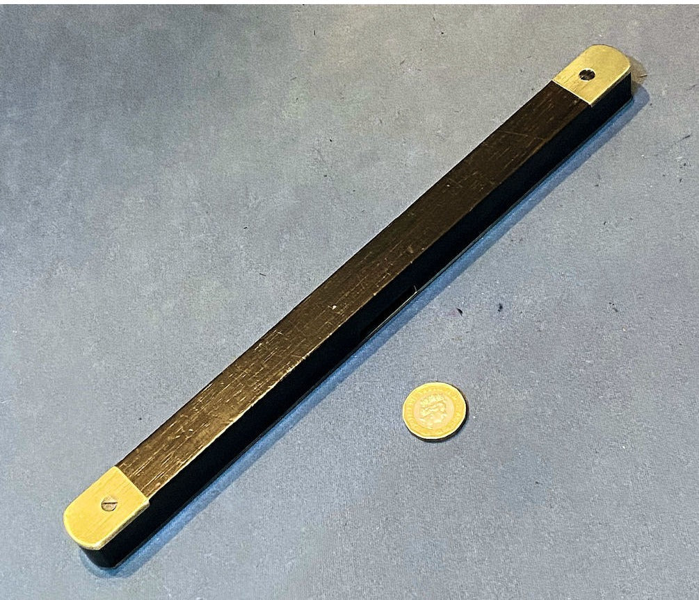 Ebony & Brass Spirit Level — view 5