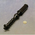 Ebony Baluster Truncheon — late 19th century