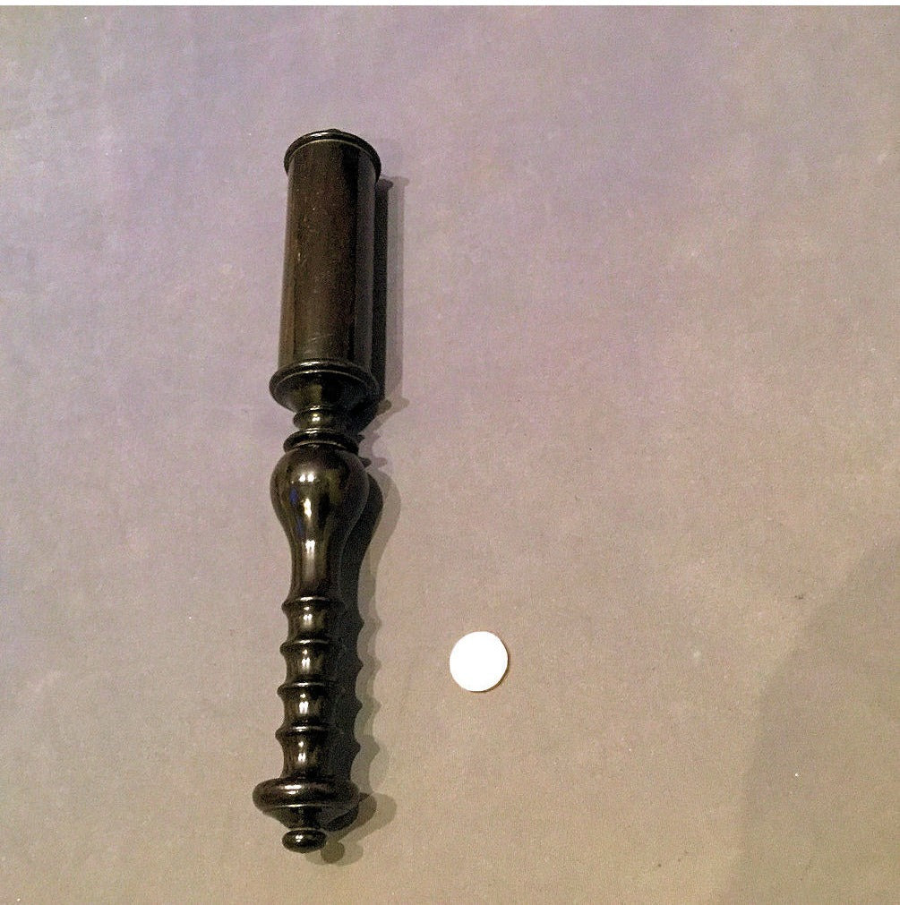 Ebony Baluster Truncheon — view 3
