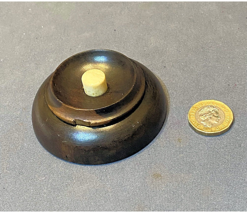 Ebony Interior Electric Bell Push — view 2