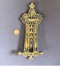 Egyptian Revival Brass Door Knocker — Brass, circa 1920