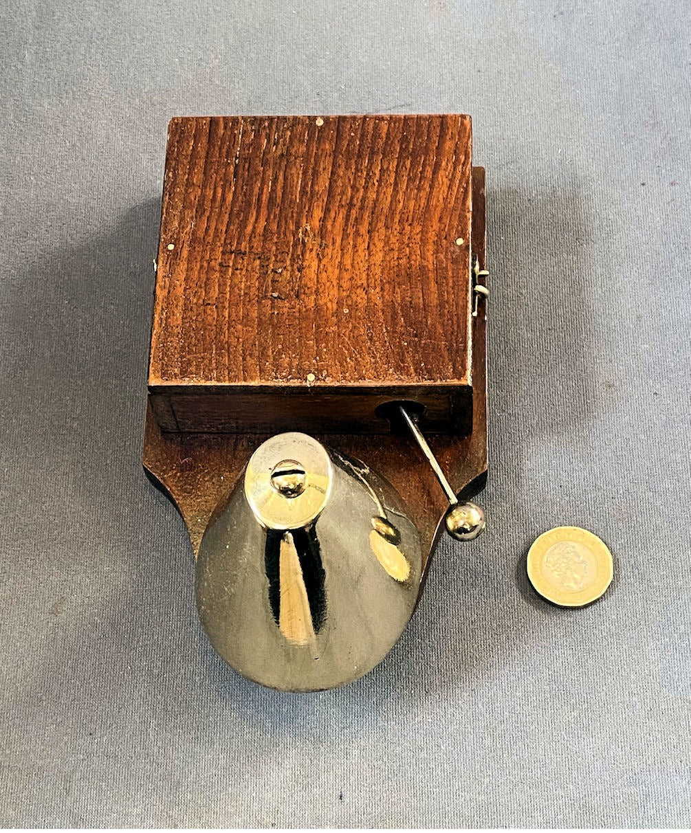Electric Indicator Bell — Brass, 1920's