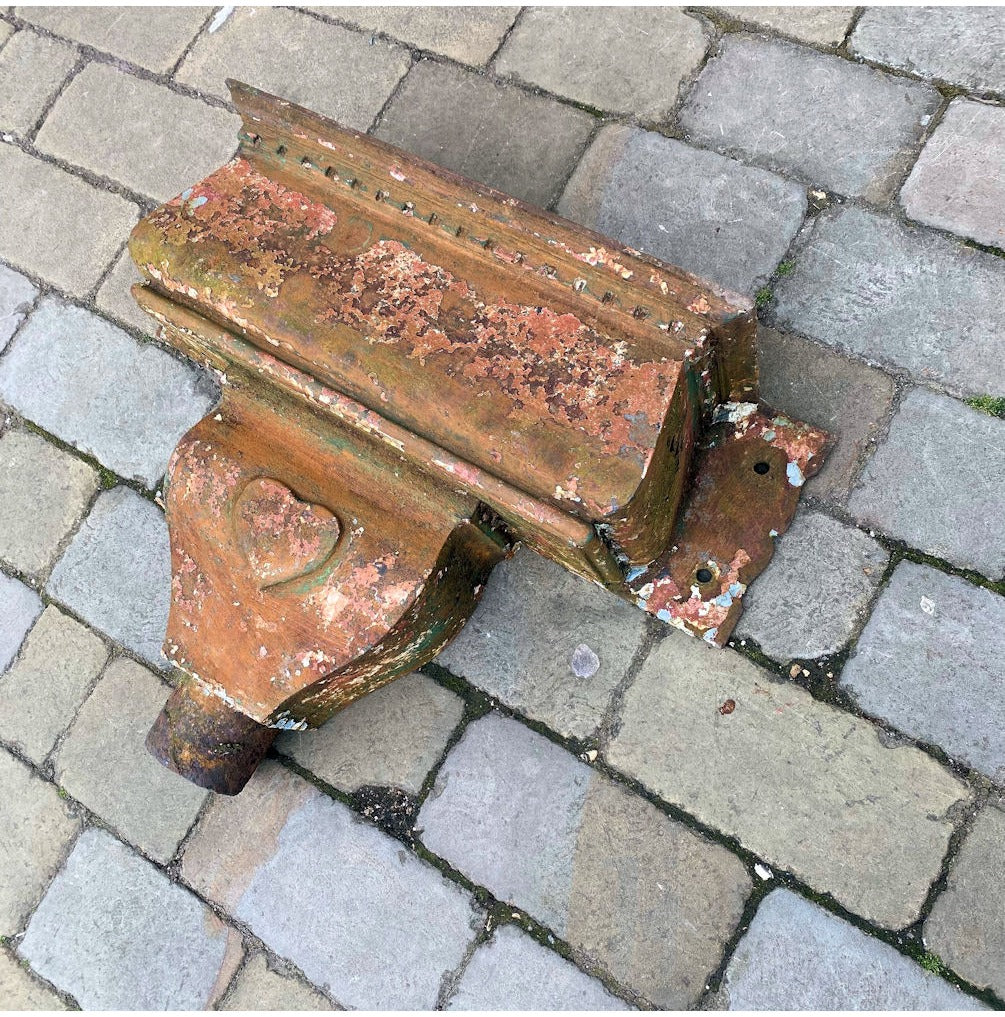 Elsley Cast Iron Rain Hopper, 2 available — view 3