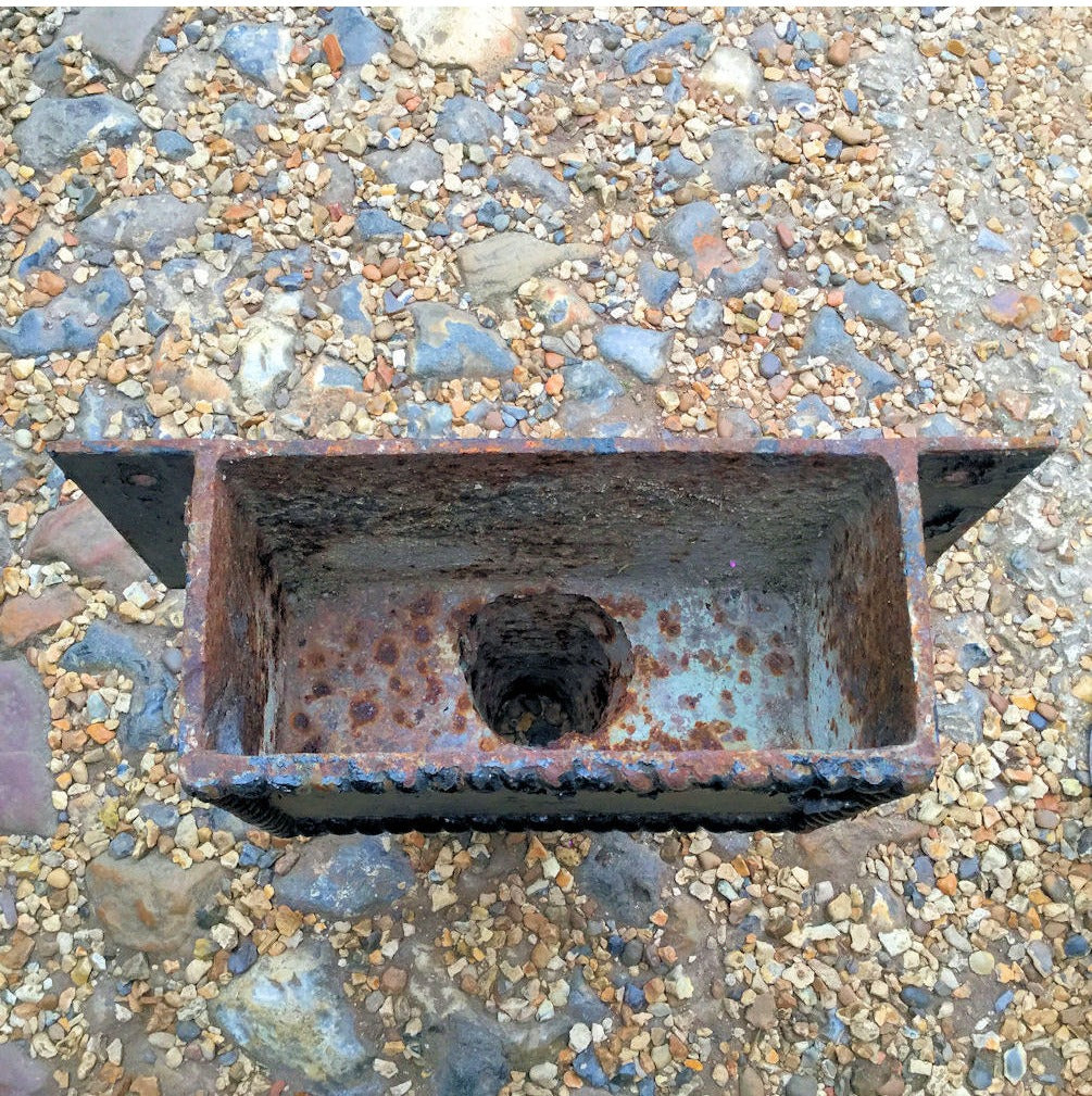 Elsley Cast Iron Rain Hopper — view 4