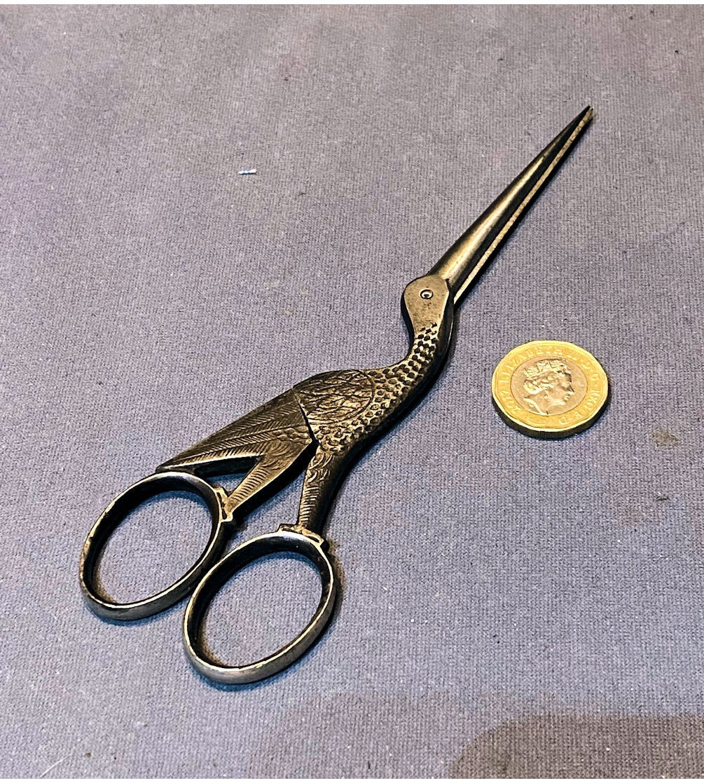 Engraved Steel Scissors — view 2