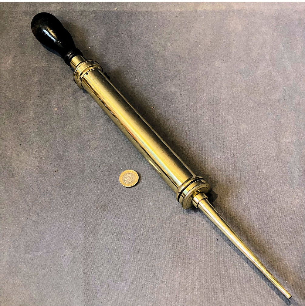 Enots Brass Grease Gun — view 2