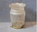 Etched Glass Lamp Shade — Glass, late 19th century