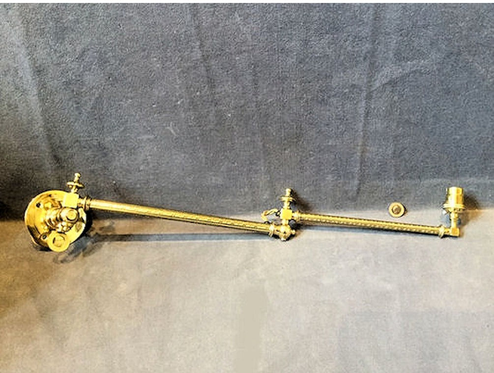 Extending Brass Wall Light — view 4