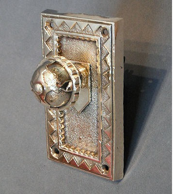 Exterior Brass Bell Pull — Brass, late 19th century