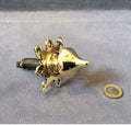 Exterior Brass Bell Pull — Brass, late 19th century