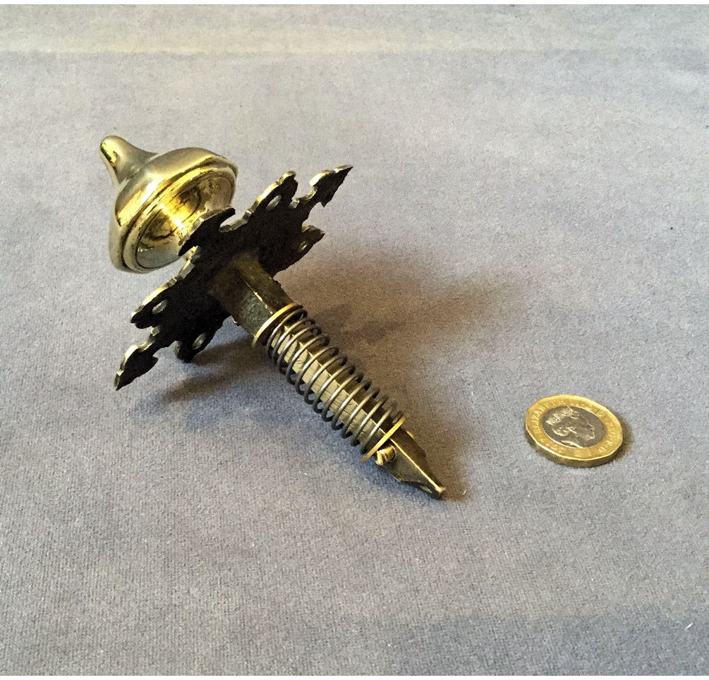 Exterior Brass Bell Pull — view 2
