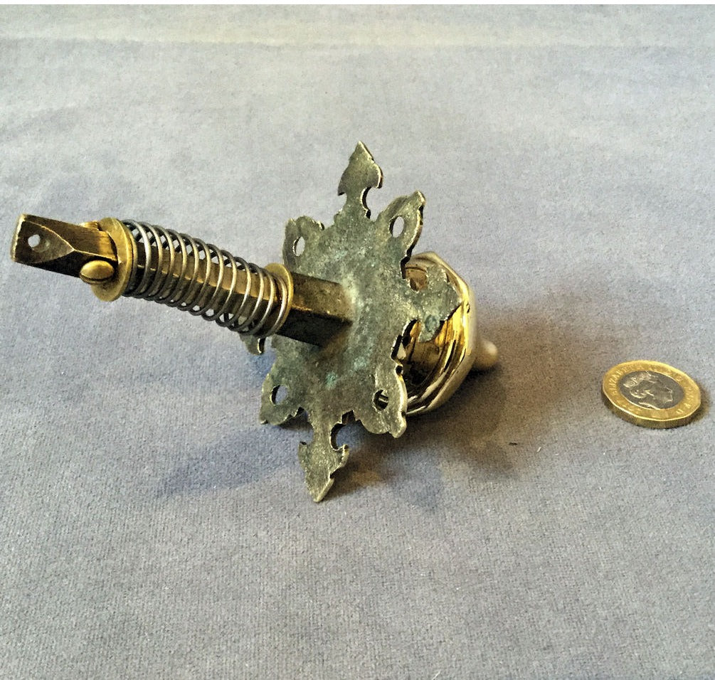 Exterior Brass Bell Pull — view 3