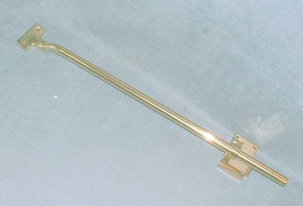Firedoor Panic Bar, 2 available — Brass, 1920