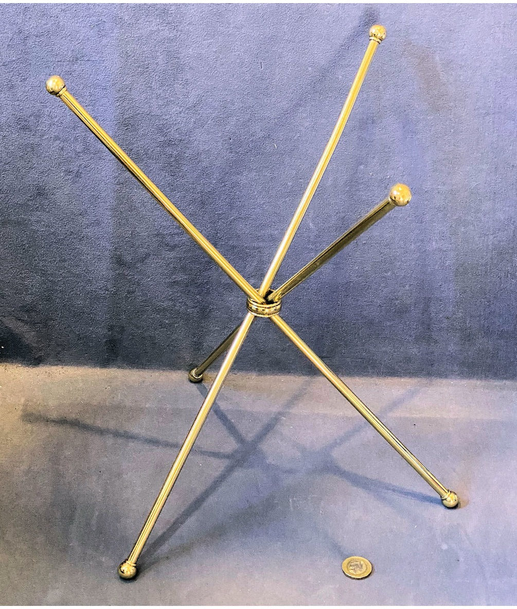 Folding Brass Potstand — view 2