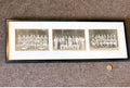 Framed Sporting Photograph — Wood, 1930's