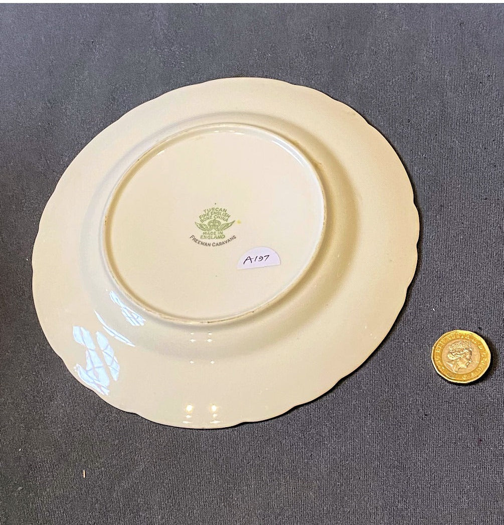 Freeman's Caravans Tea Plate — view 2