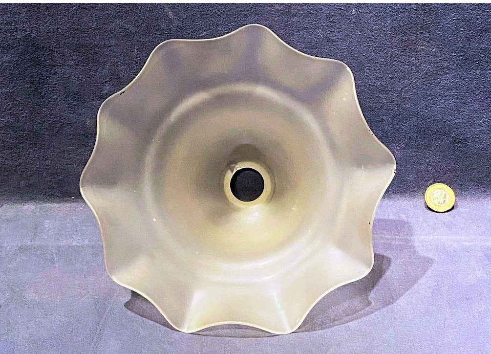 Frosted Glass Electric Lamp Shade — view 3