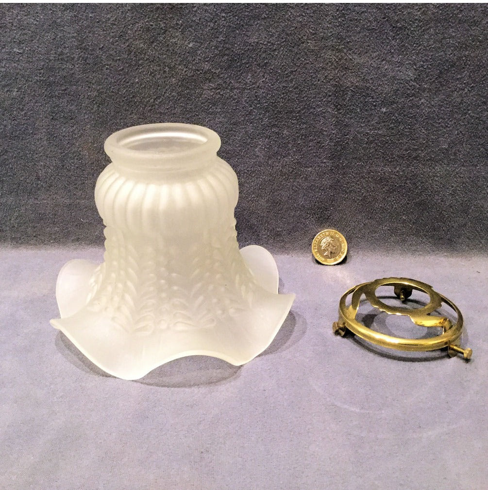 Frosted Glass Lamp Shade — view 3