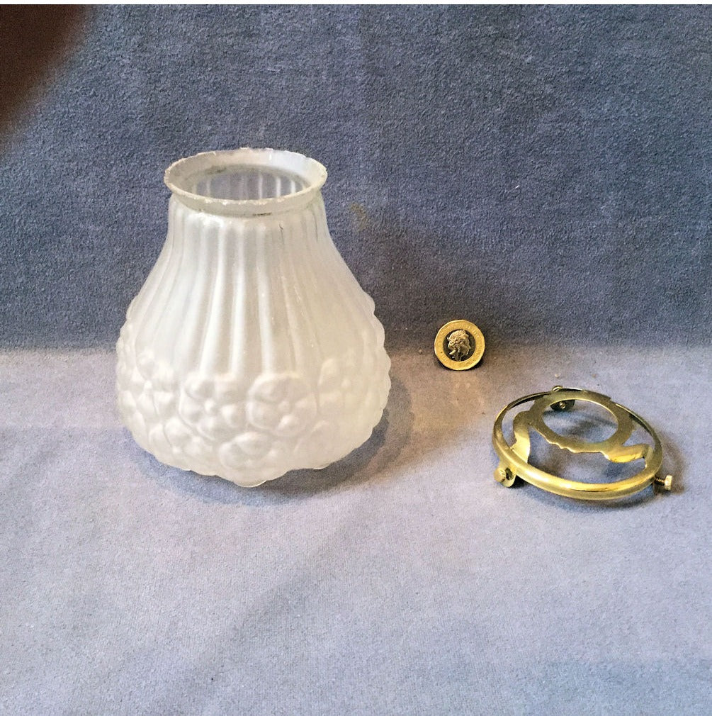 Frosted Glass Lamp Shade — view 2