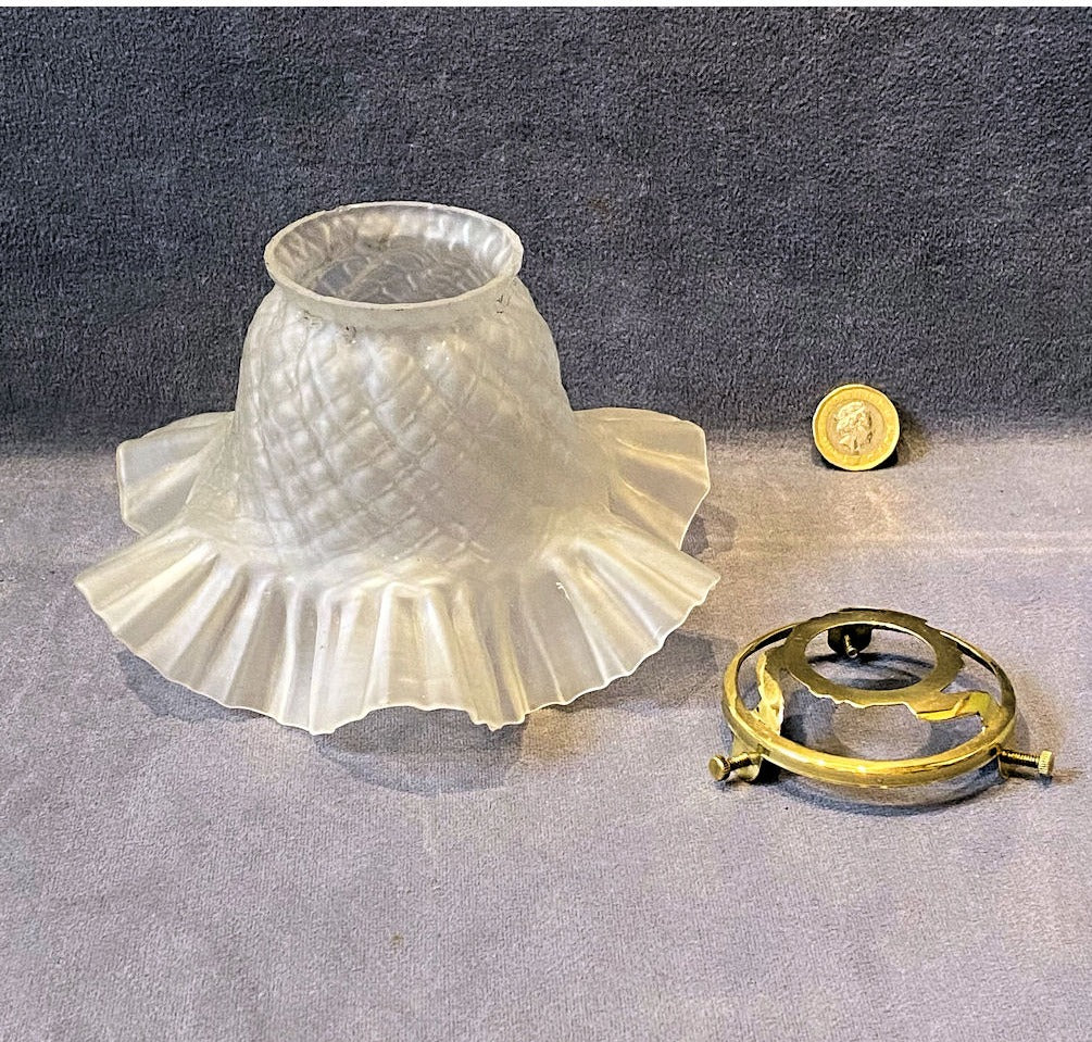 Frosted Glass Lamp Shade — view 4