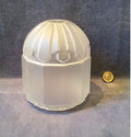 Frosted Glass Light Shade — Glass, 1930's