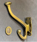 G.W.R Brass Hat & Coat Hook — Brass, late 19th century