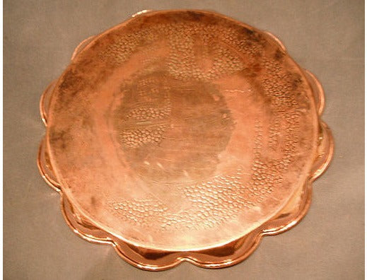 Galleon Copper Tray — view 2