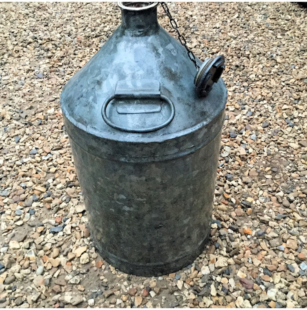 Galvanised Petrol Can — view 2