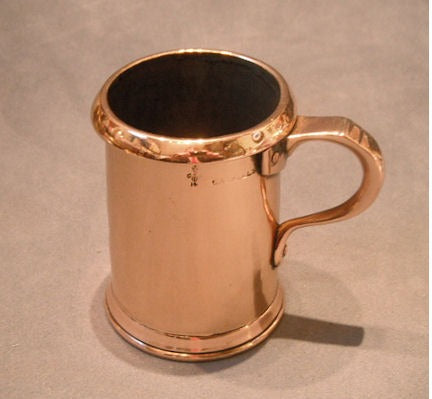 Gaskells Half Pint Spirit Measure — Brass, 1920's