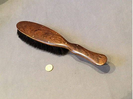 Gents Clothes Brush — Wood, 1920's