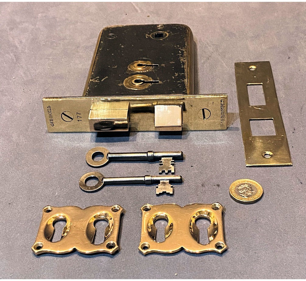 Gibbons Double Key Action Mortice Lock — view 2
