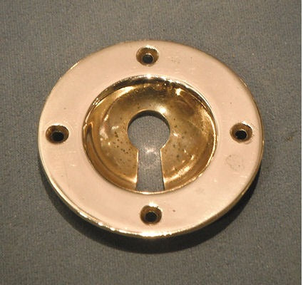 Gibbons Keyhole Surround — Brass, circa 1900