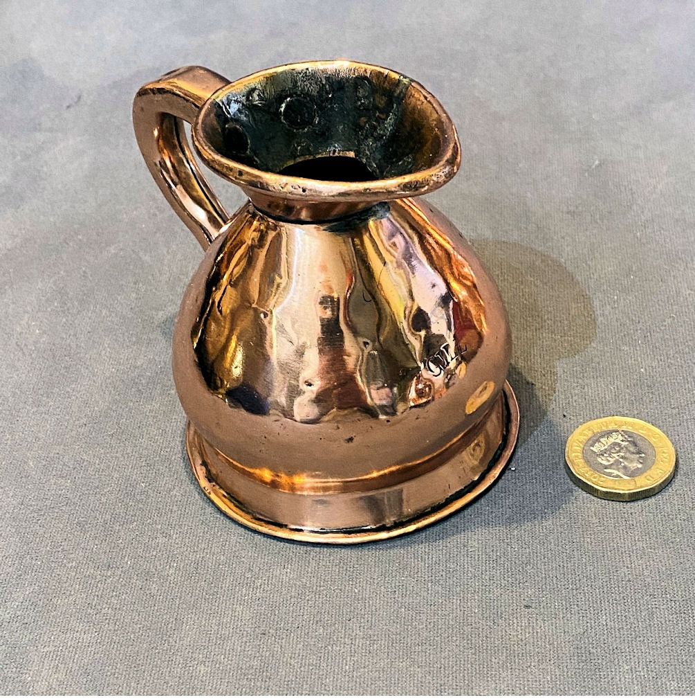 Gill Copper Ale Measure — Copper, late 19th century
