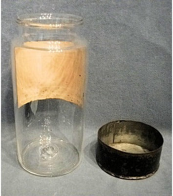 Glass Apothecary Jar — view 2