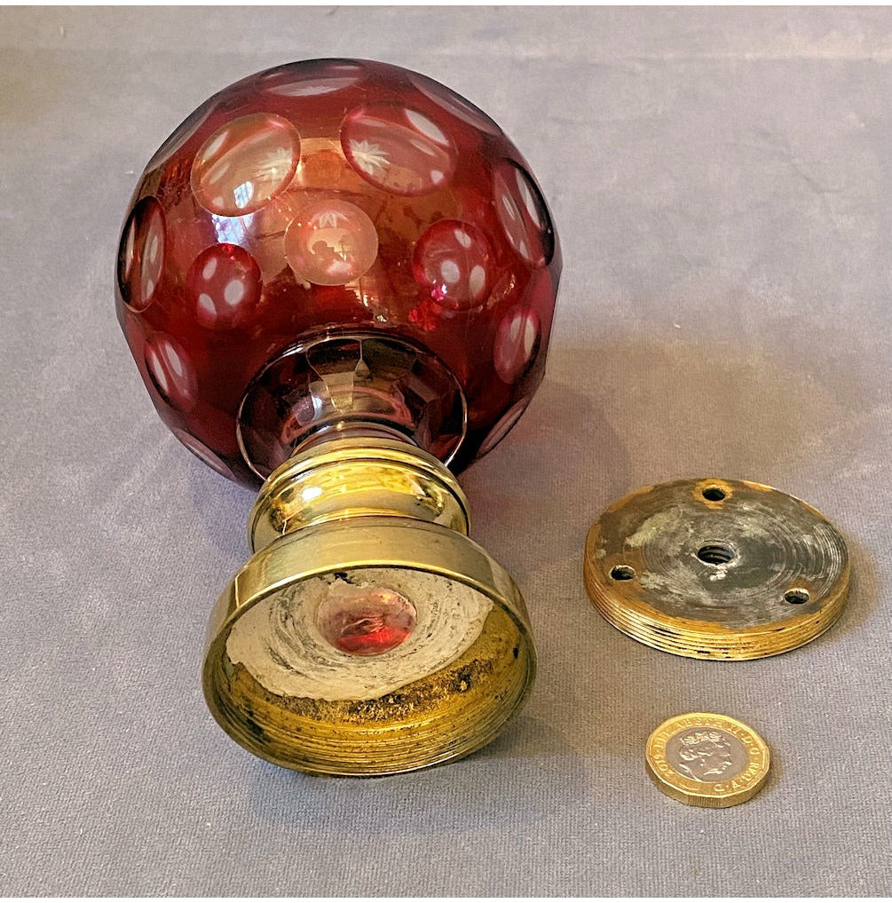 Glass Newel Post Finial — view 4