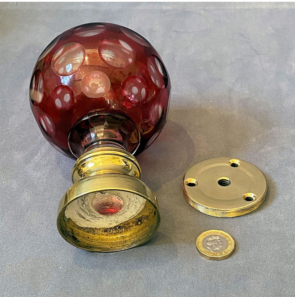 Glass Newel Post Finial — view 5