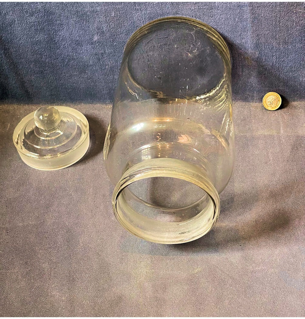 Glass Storage Jar & Lid — view 2