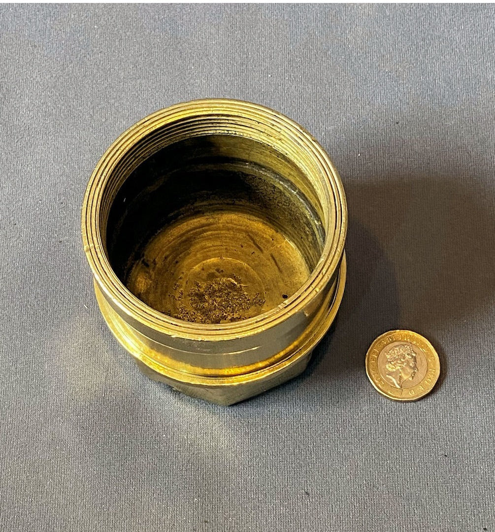 Gloucester Brass Waggon Hub Cap — view 3
