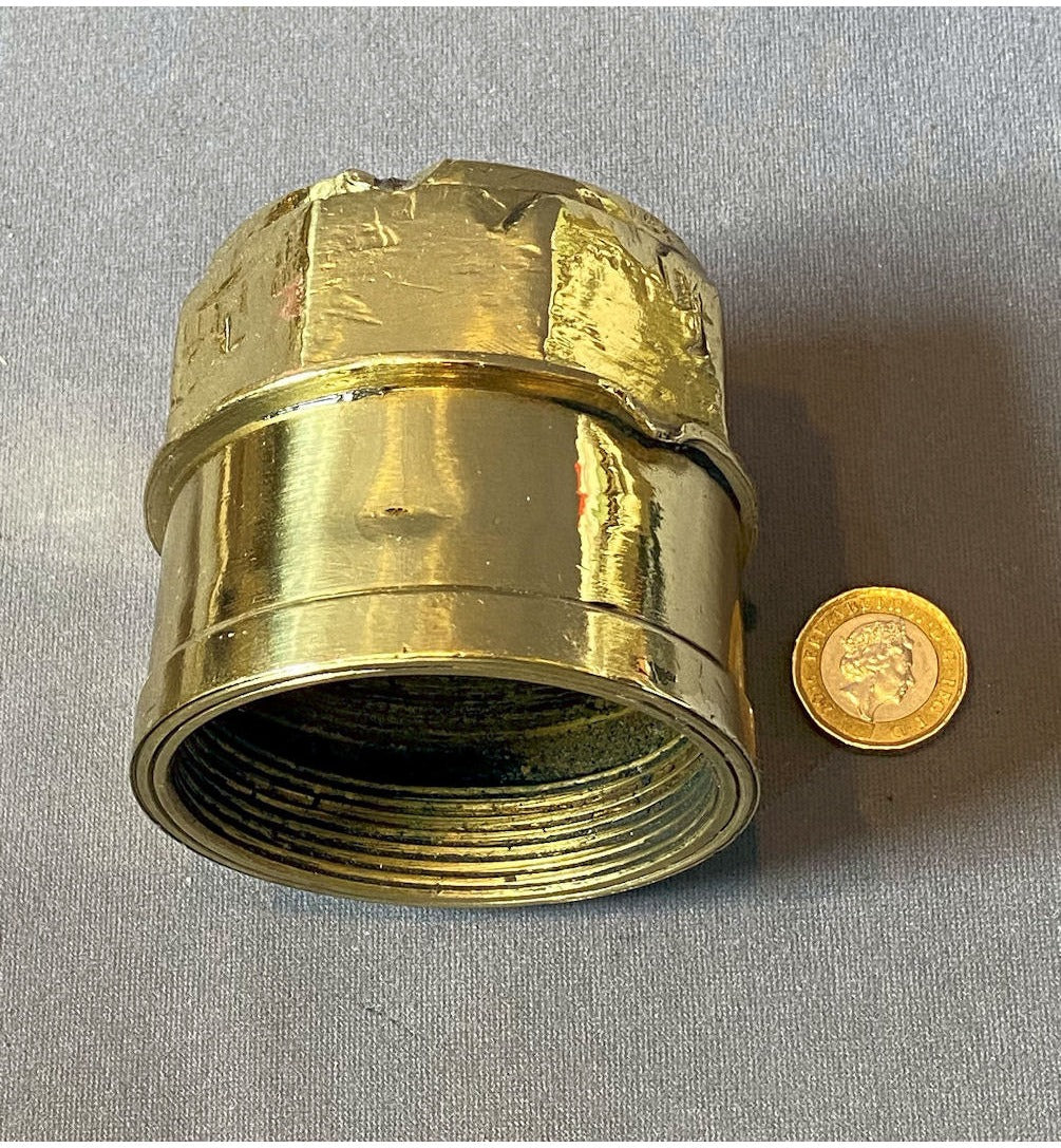 Gloucester Brass Waggon Hub Cap — view 2