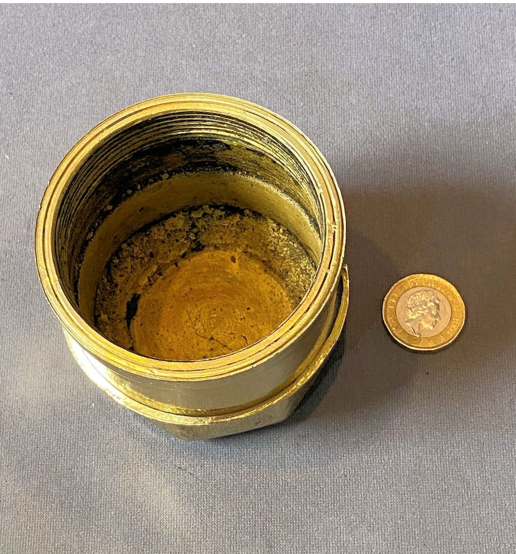 Gloucester Brass Waggon Hub Cap — view 3