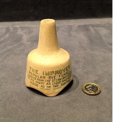 Grimwades Pie Funnel — Ceramic, 1920's