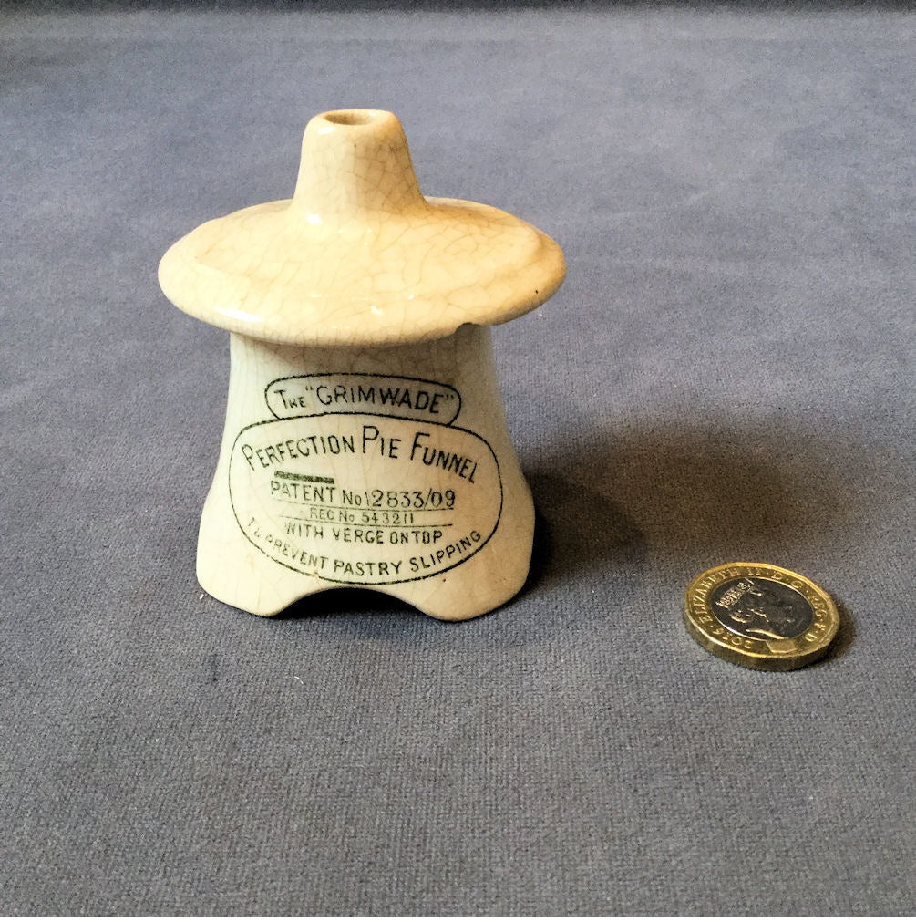 Grimwades Pie Funnel — Ceramic, circa 1900