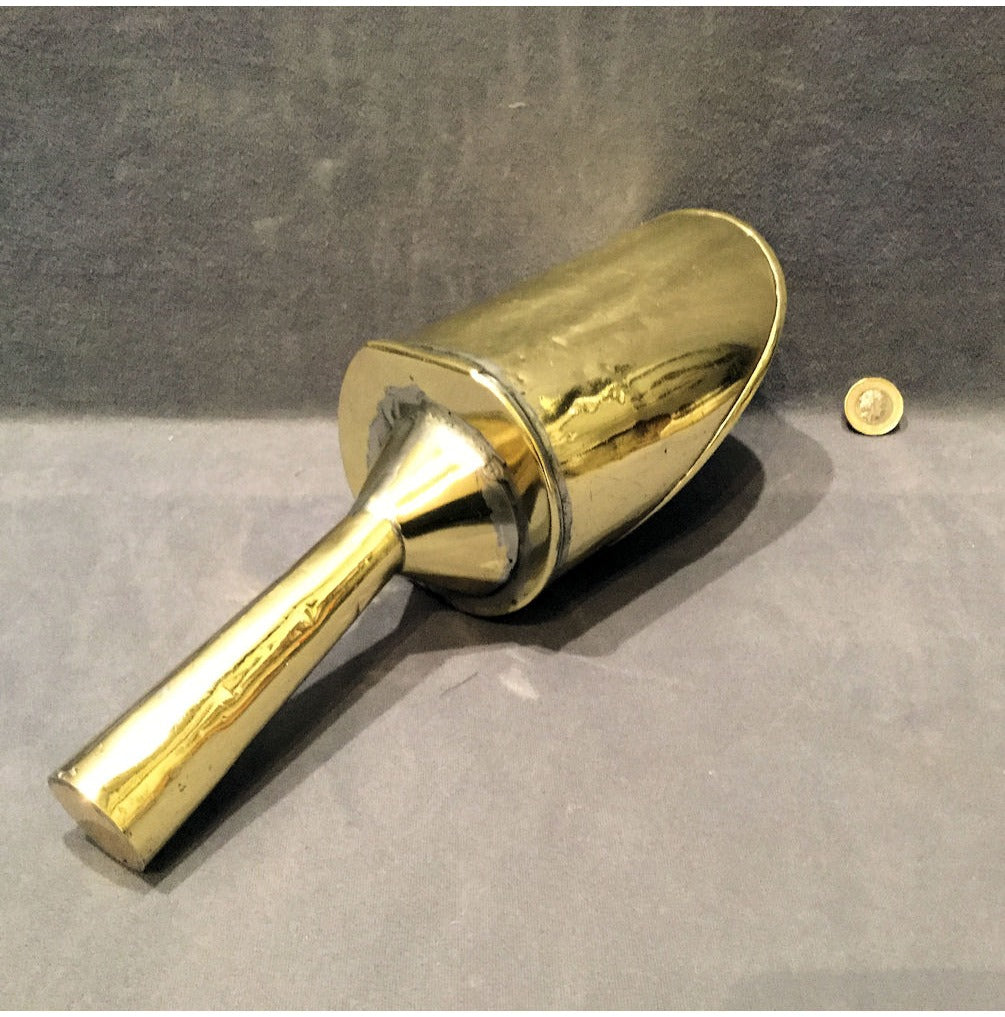 Grocers Brass Scoop — view 2